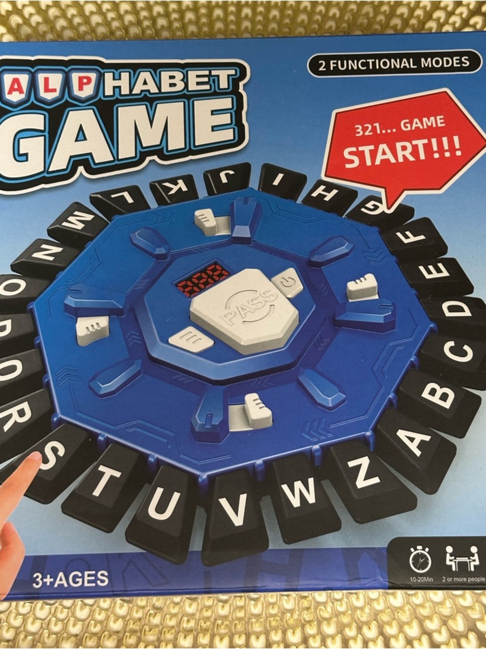 Alphabet Game Electronic Board